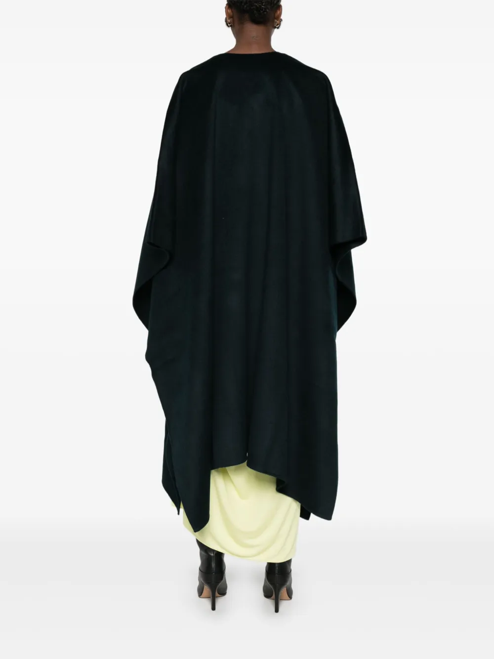 TOVE Delta poncho Blauw