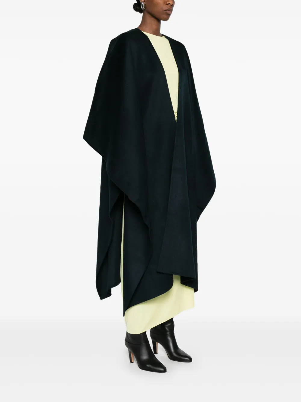 TOVE Delta poncho Blauw