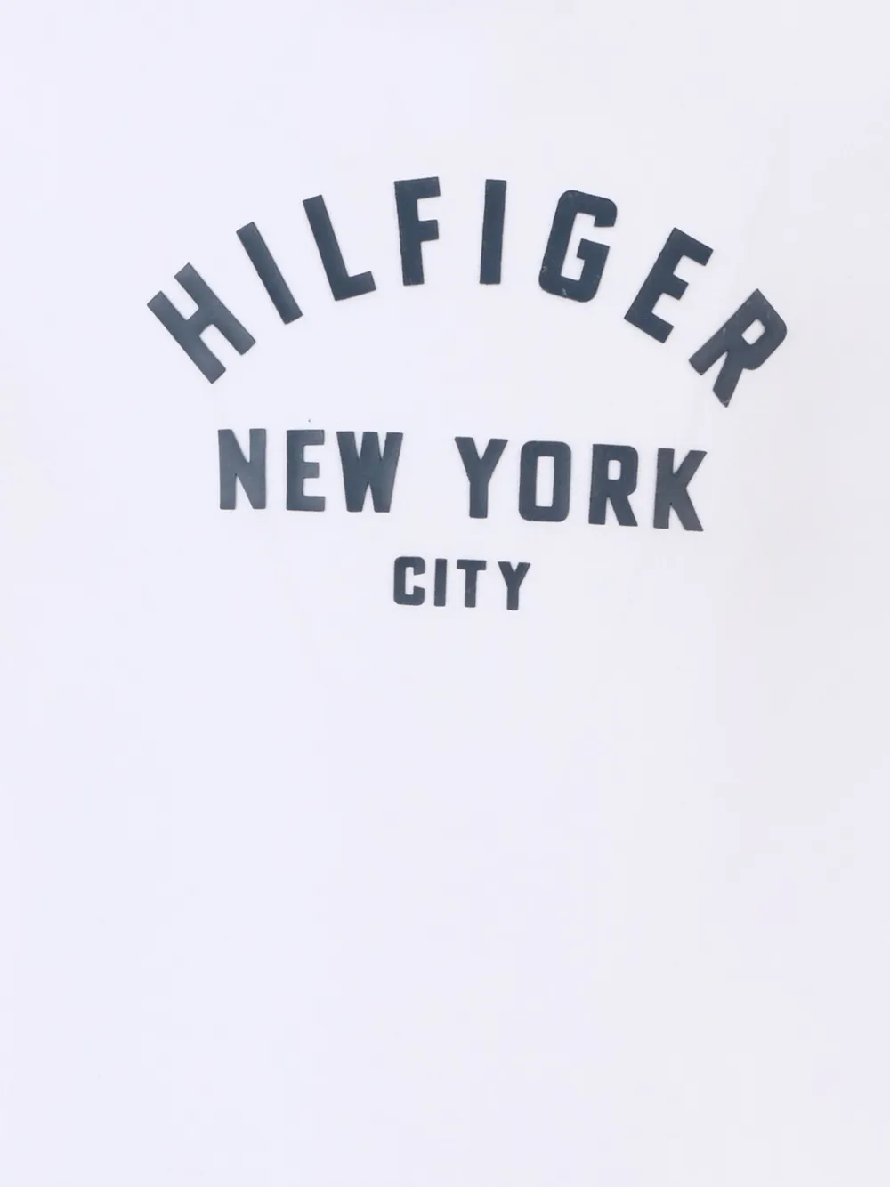 Tommy Hilfiger Junior logo-detail T-shirt Wit