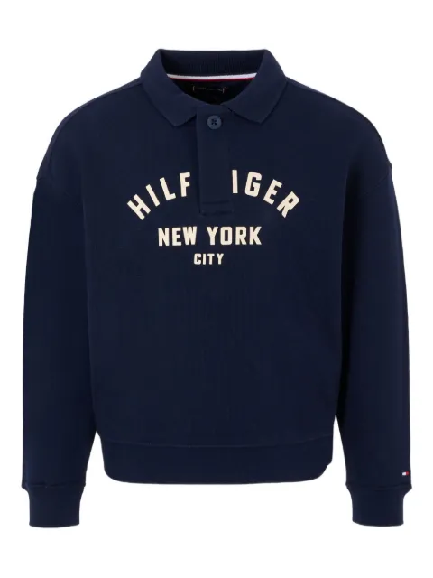 Tommy Hilfiger Junior قميص بولو بشارة شعار الماركة