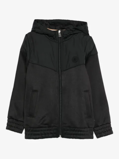 BOSS Kidswear Jaqueta esportiva com recortes