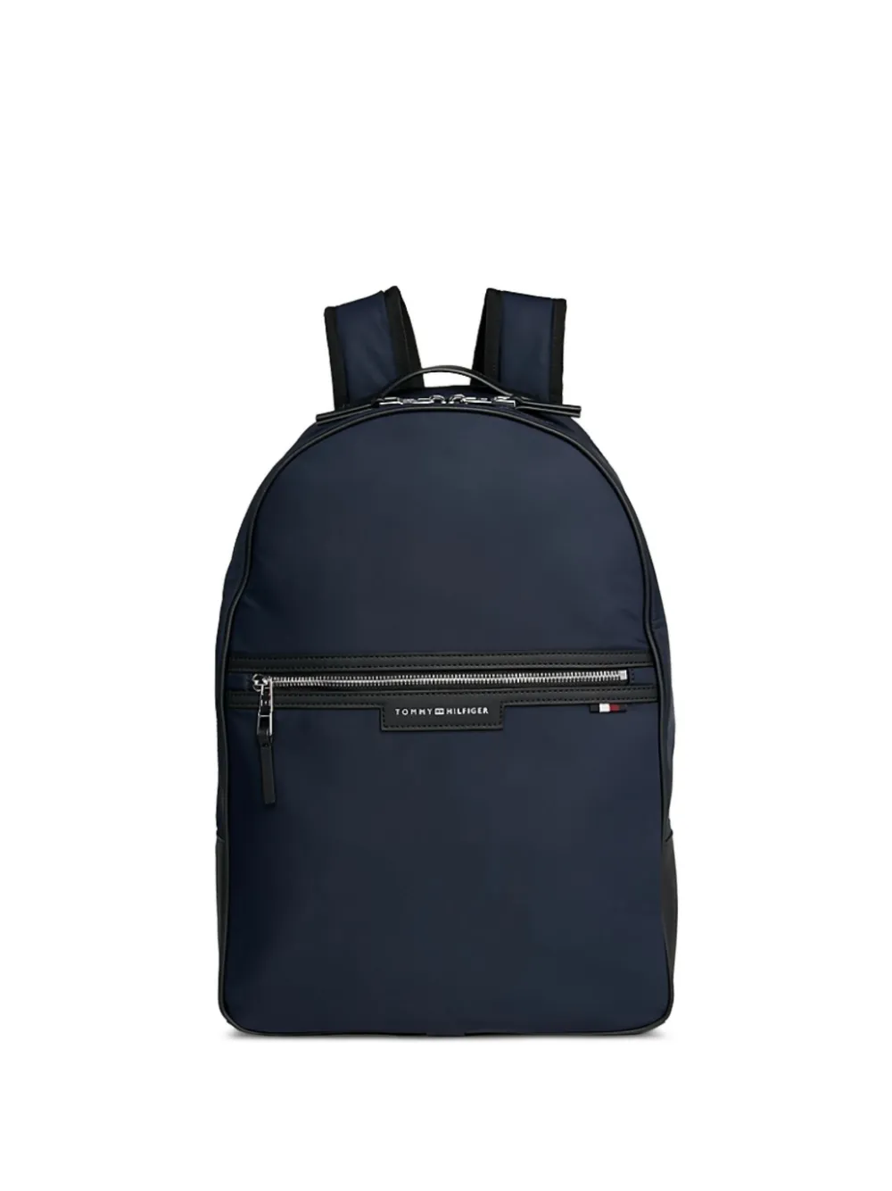 Tommy Hilfiger Zaino con zip e logo - Blu
