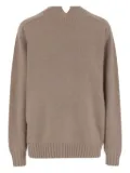 Carven crew-neck cashmere sweater - Neutrals
