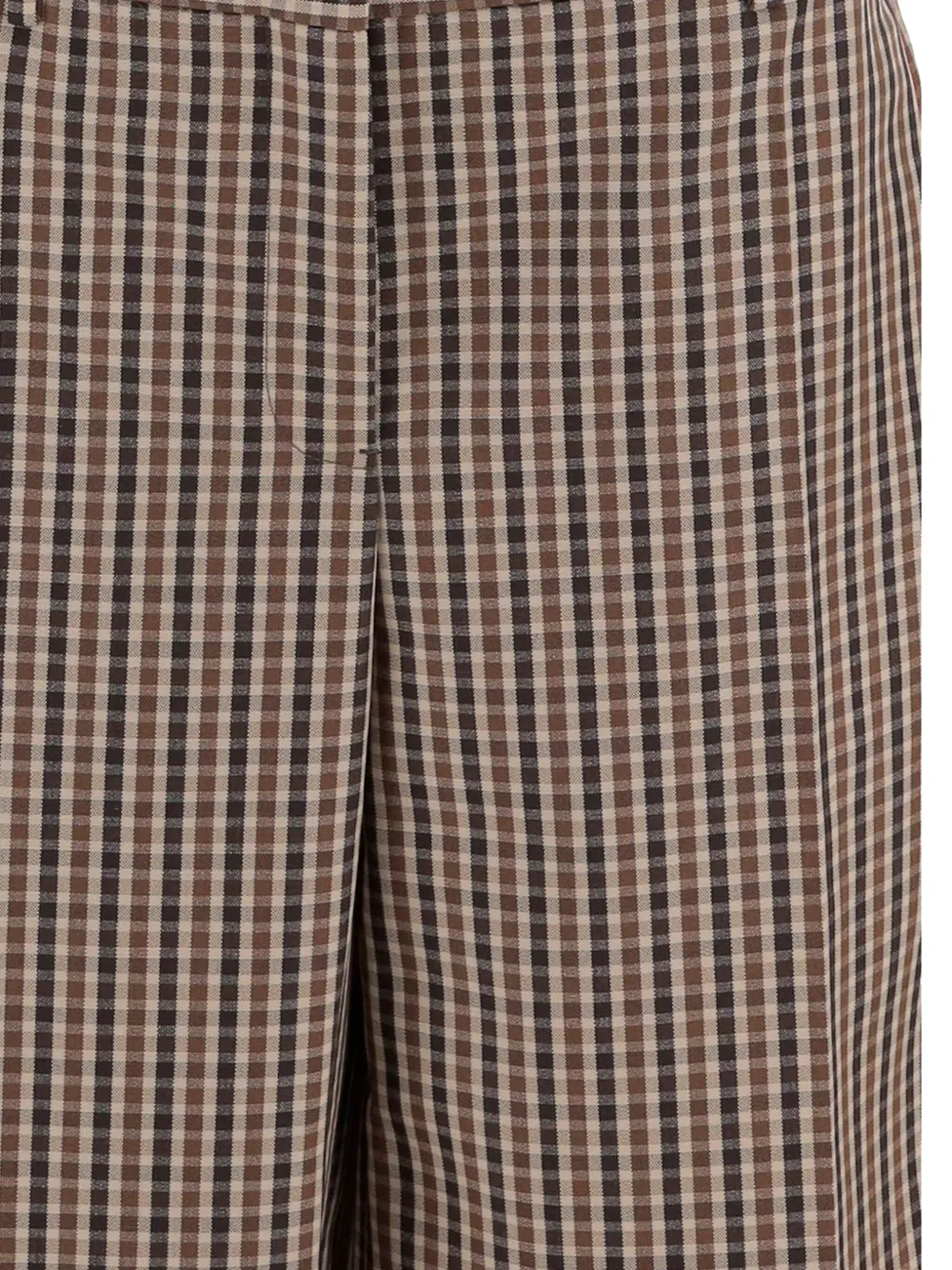 Jil Sander plaid wool shorts Bruin