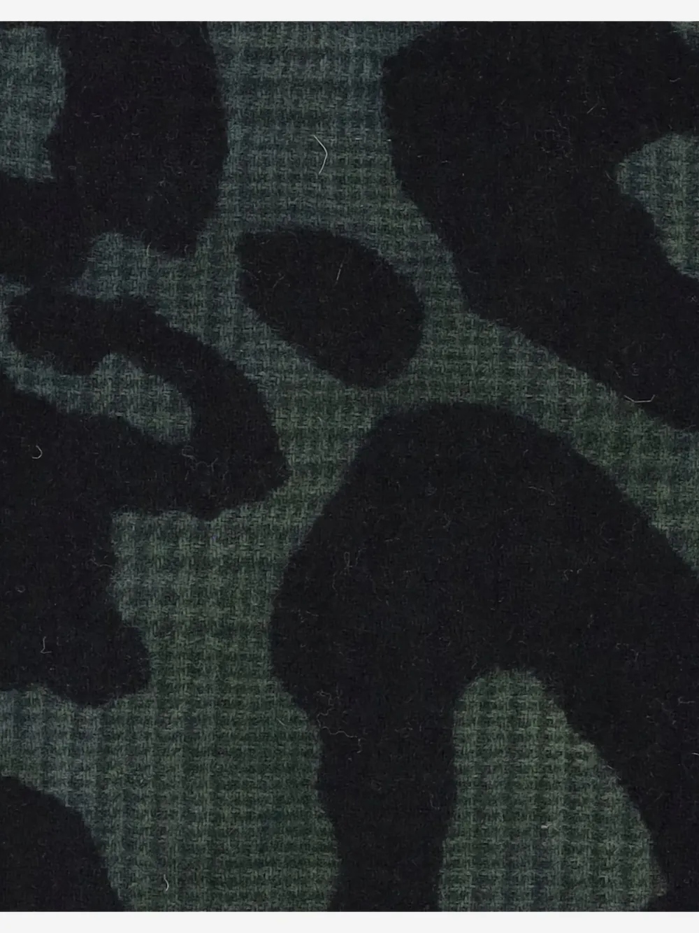 Faliero Sarti leopard-print fringed scarf Groen