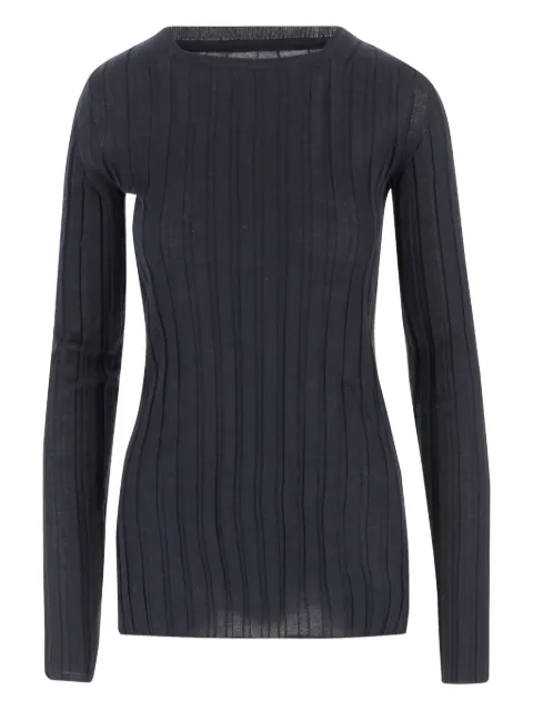 Carven ribbed crew-neck sweater