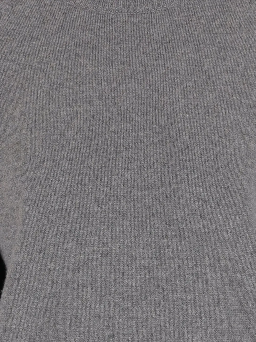Carven neck-tie cashmere sweater Grijs