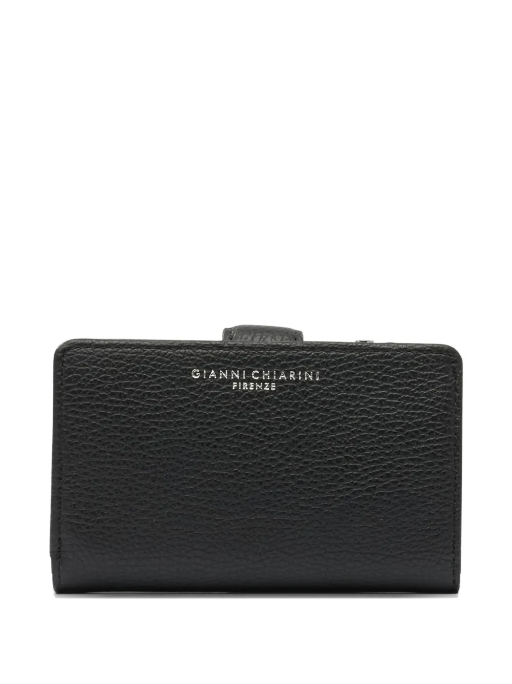 leather zip-fastening wallet