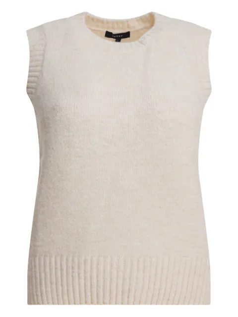 Soeur round-neck sleeveless vest
