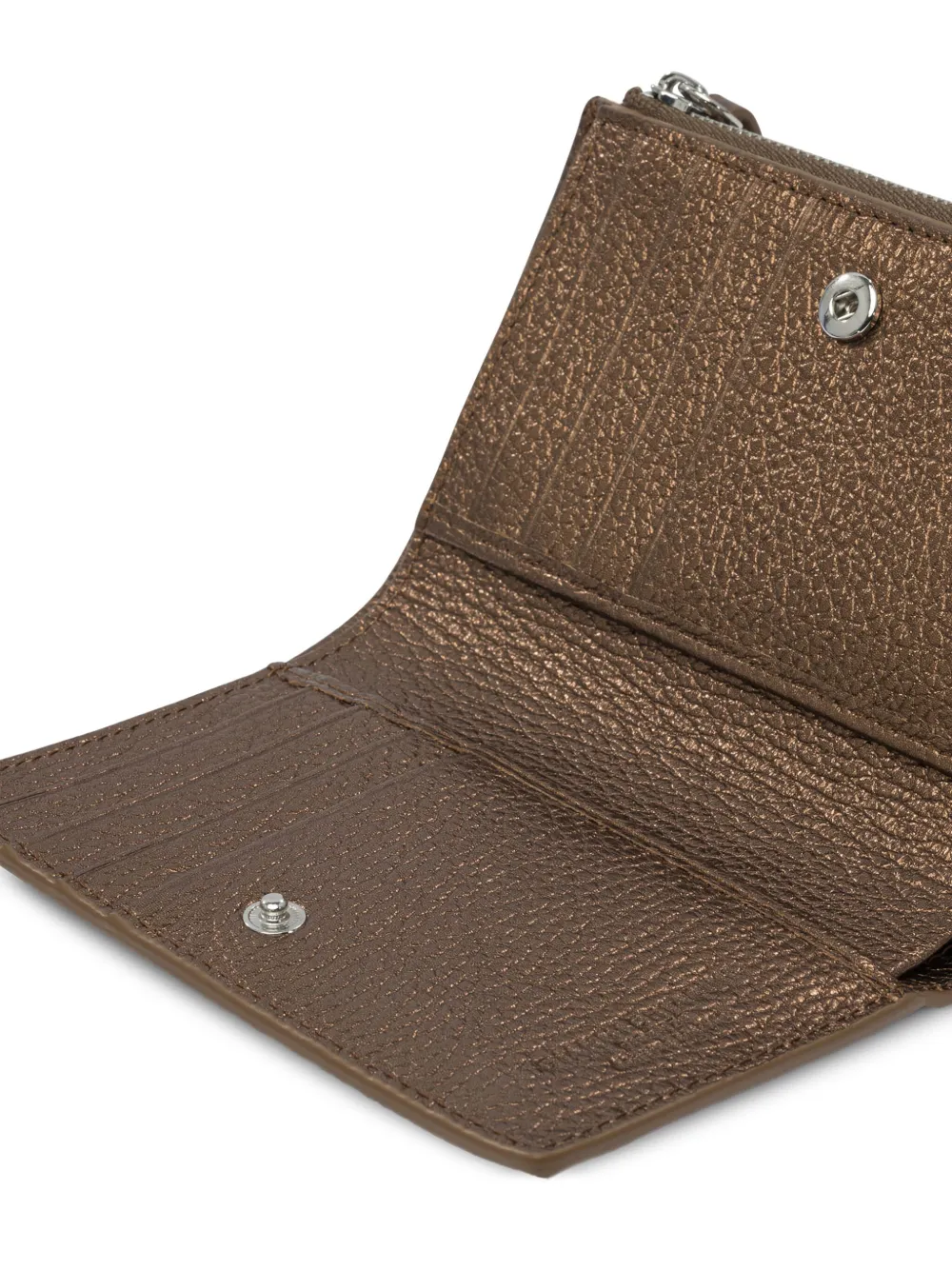 GIANNI CHIARINI Leren portemonnee Bruin