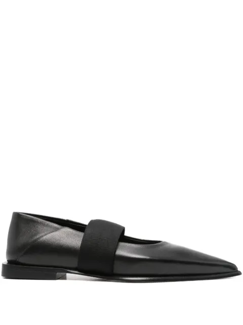Sportmax leather ballet flats