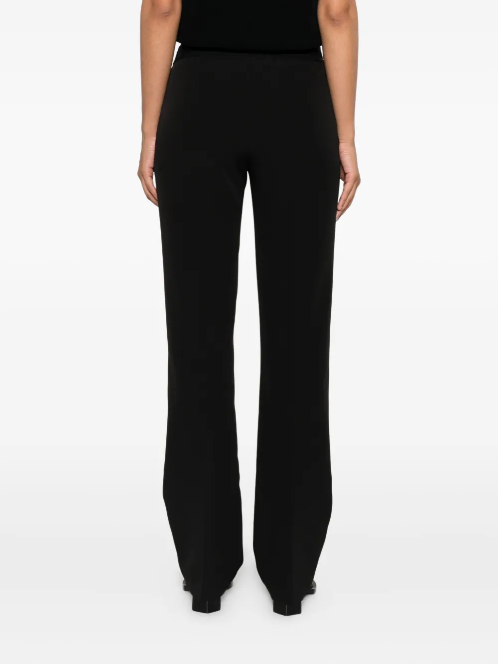 ERMANNO FIRENZE Broek met elastische taille Zwart