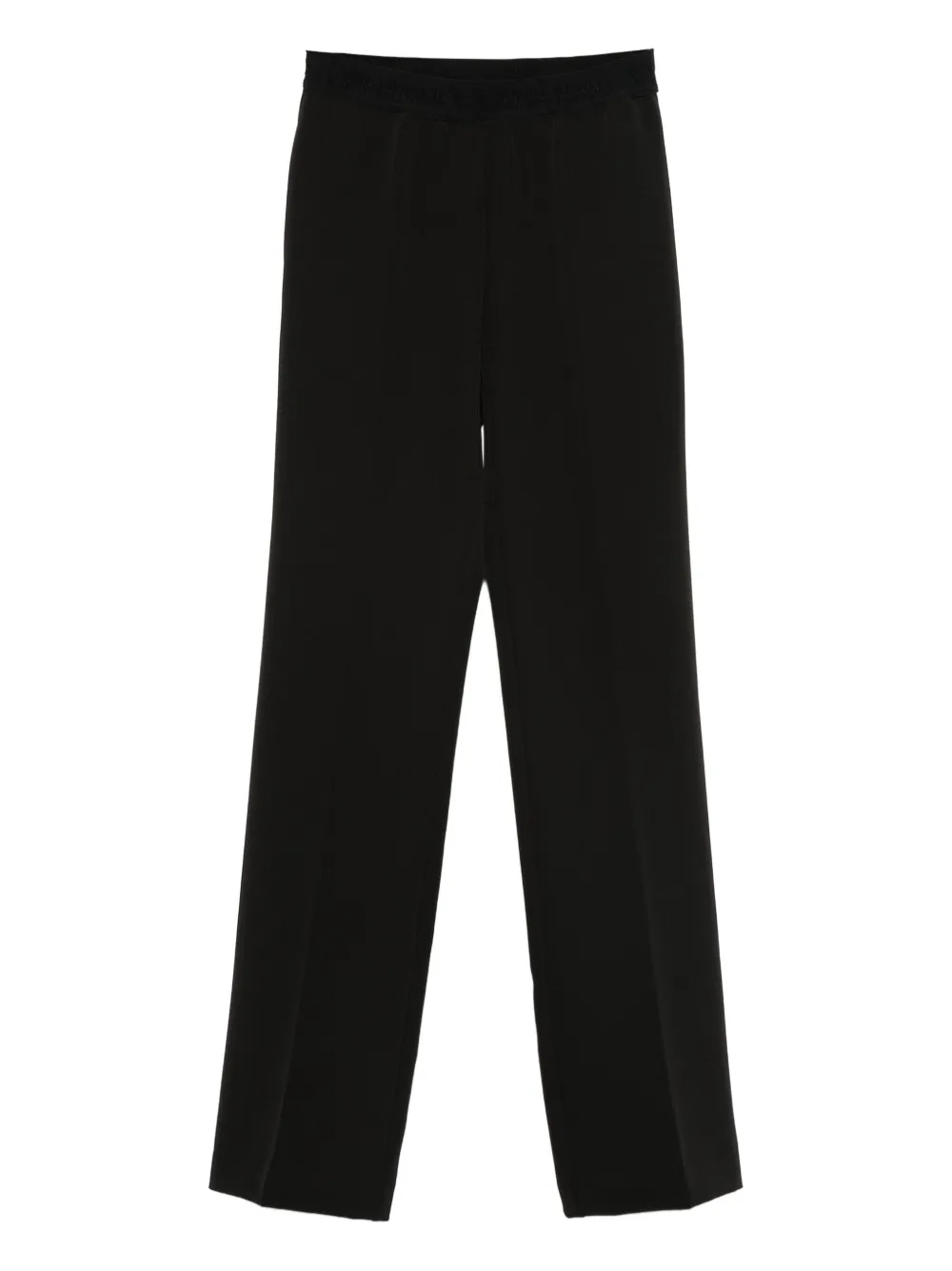 ERMANNO FIRENZE Broek met elastische taille Zwart