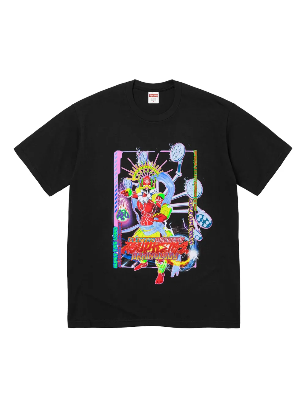 Supreme T-shirt met grafische print Zwart