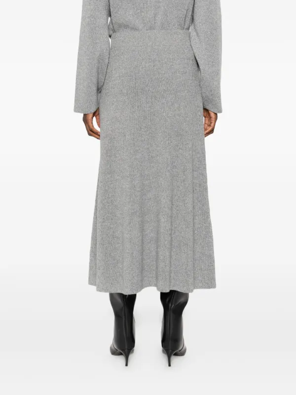 Fabiana Filippi リブ スカート | グレー | FARFETCH JP