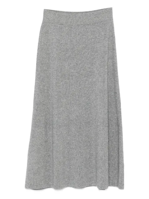 Fabiana Filippi ribbed midi skirt