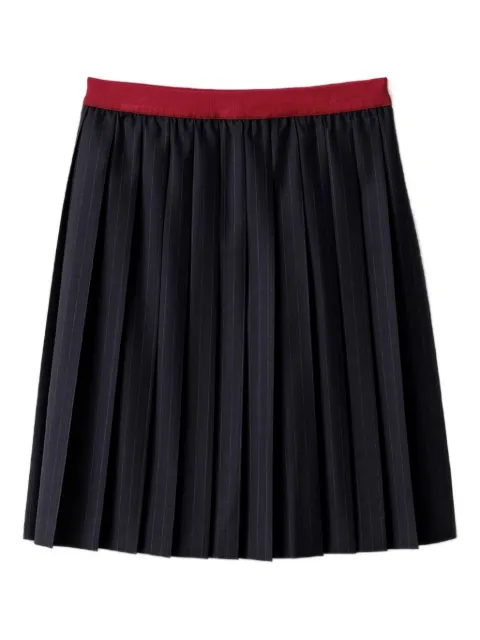 Miu Miu pinstripe pleated skirt