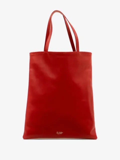 LA ROSE leather tote bag
