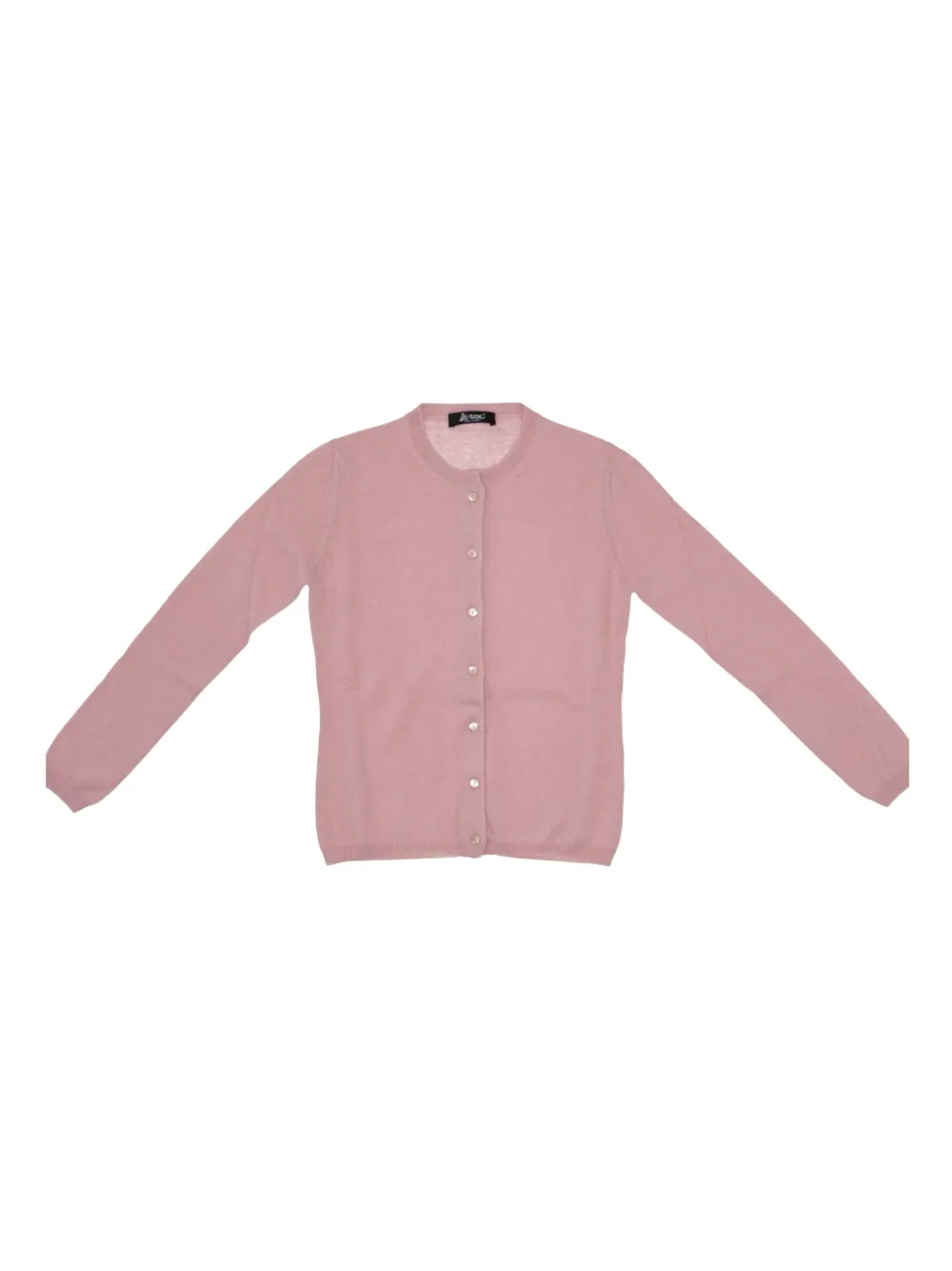 LA ROSE cashmere button cardigan - Rosa