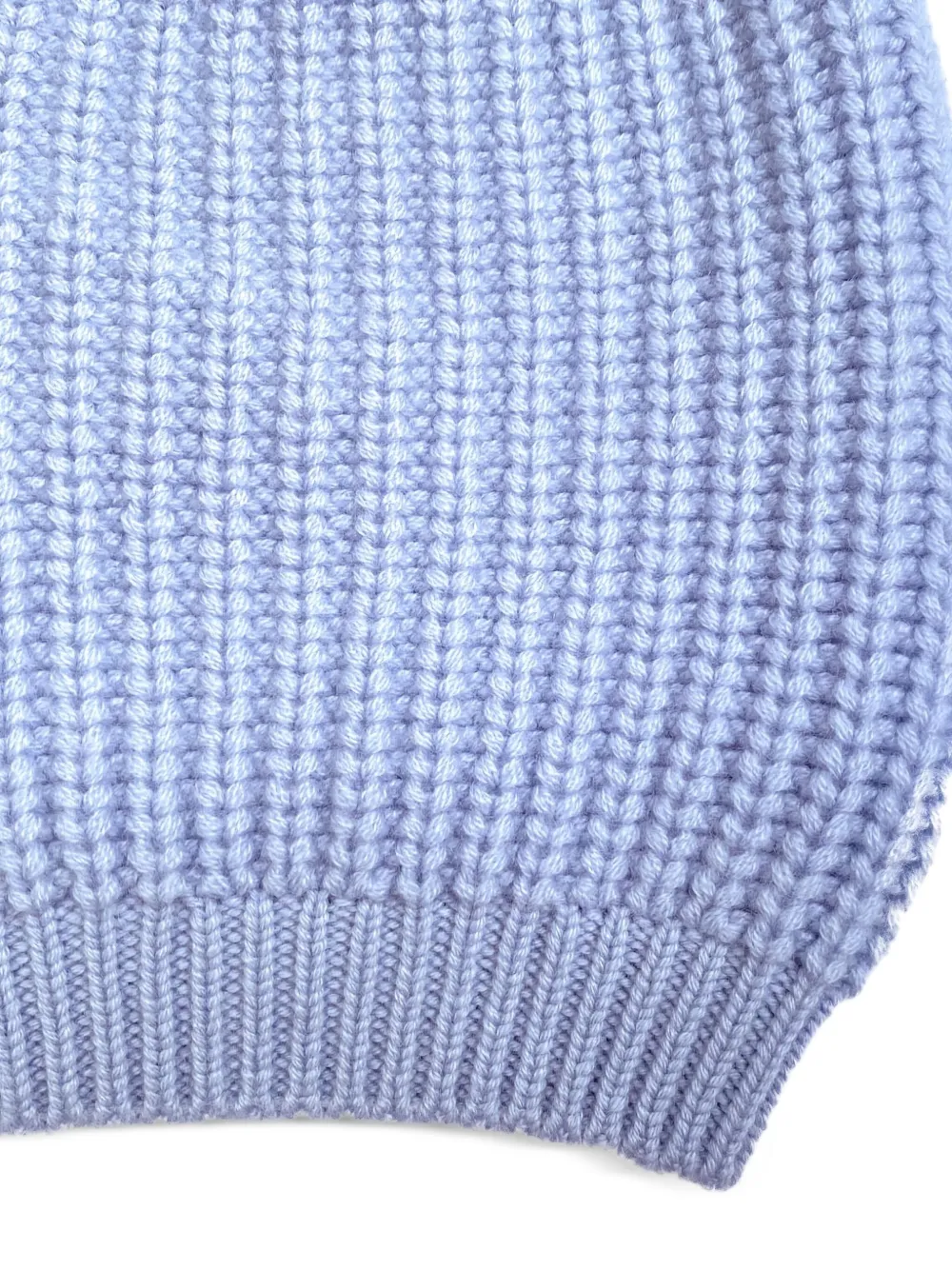 LA ROSE Cash geribbelde muts - Blauw