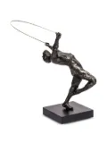 Gardeco Ribbon Dancer sculpture - Brown