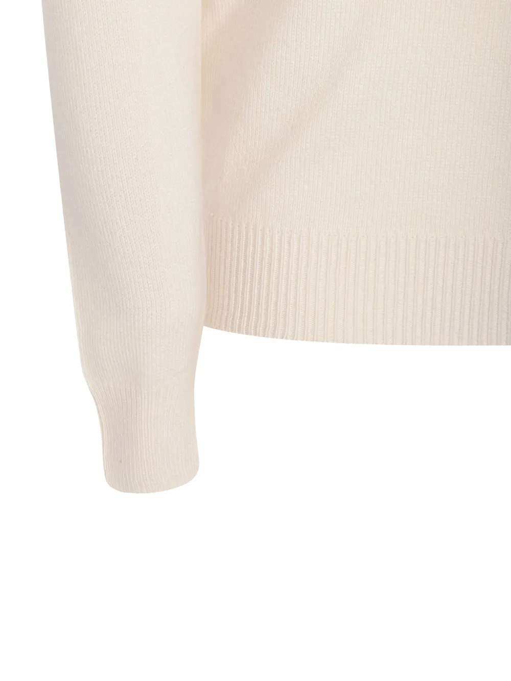 Malo Coltrui met geribbelde zoom Beige