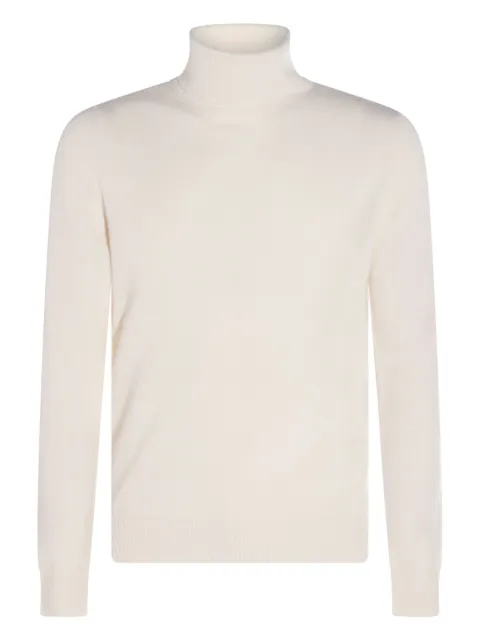 Malo turtleneck ribbed-hem sweater