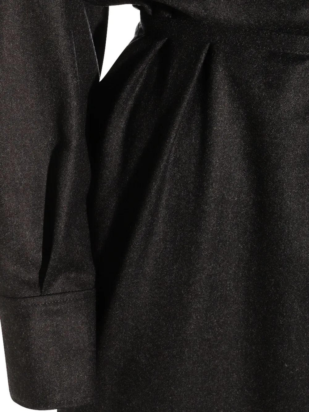 Brunello Cucinelli Mini-wikkeljurk Zwart