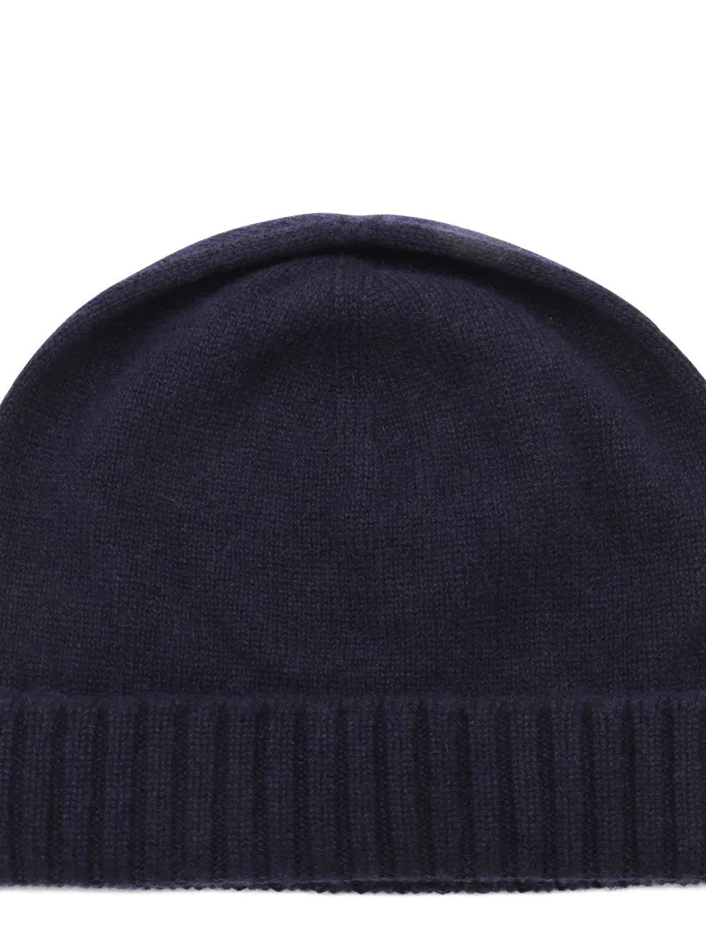 Malo Ribgebreide muts Blauw