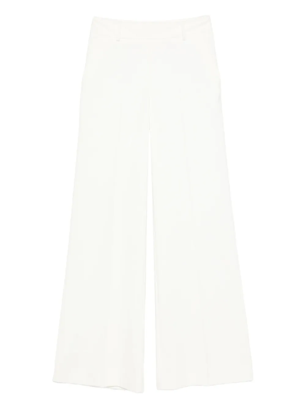 ERMANNO FIRENZE Broek met geplooid detail Wit