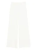 ERMANNO FIRENZE pleat-detail trousers - White