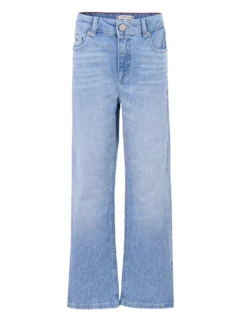 Tommy Hilfiger Junior logo-patch jeans