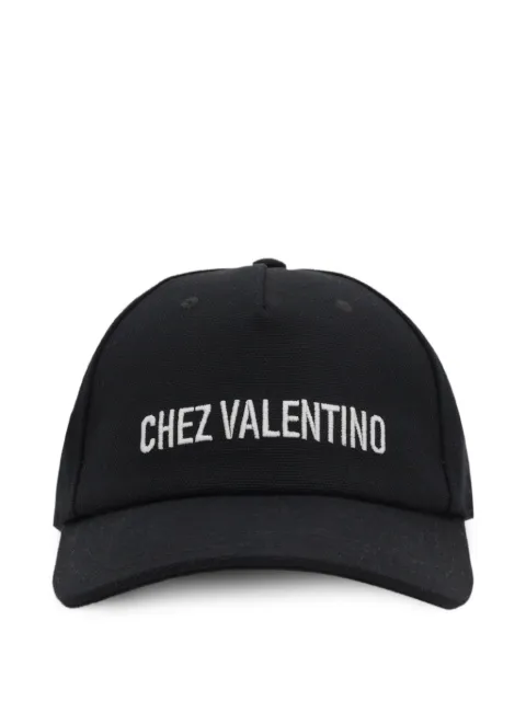 Valentino Garavani Chez embroidered baseball cap