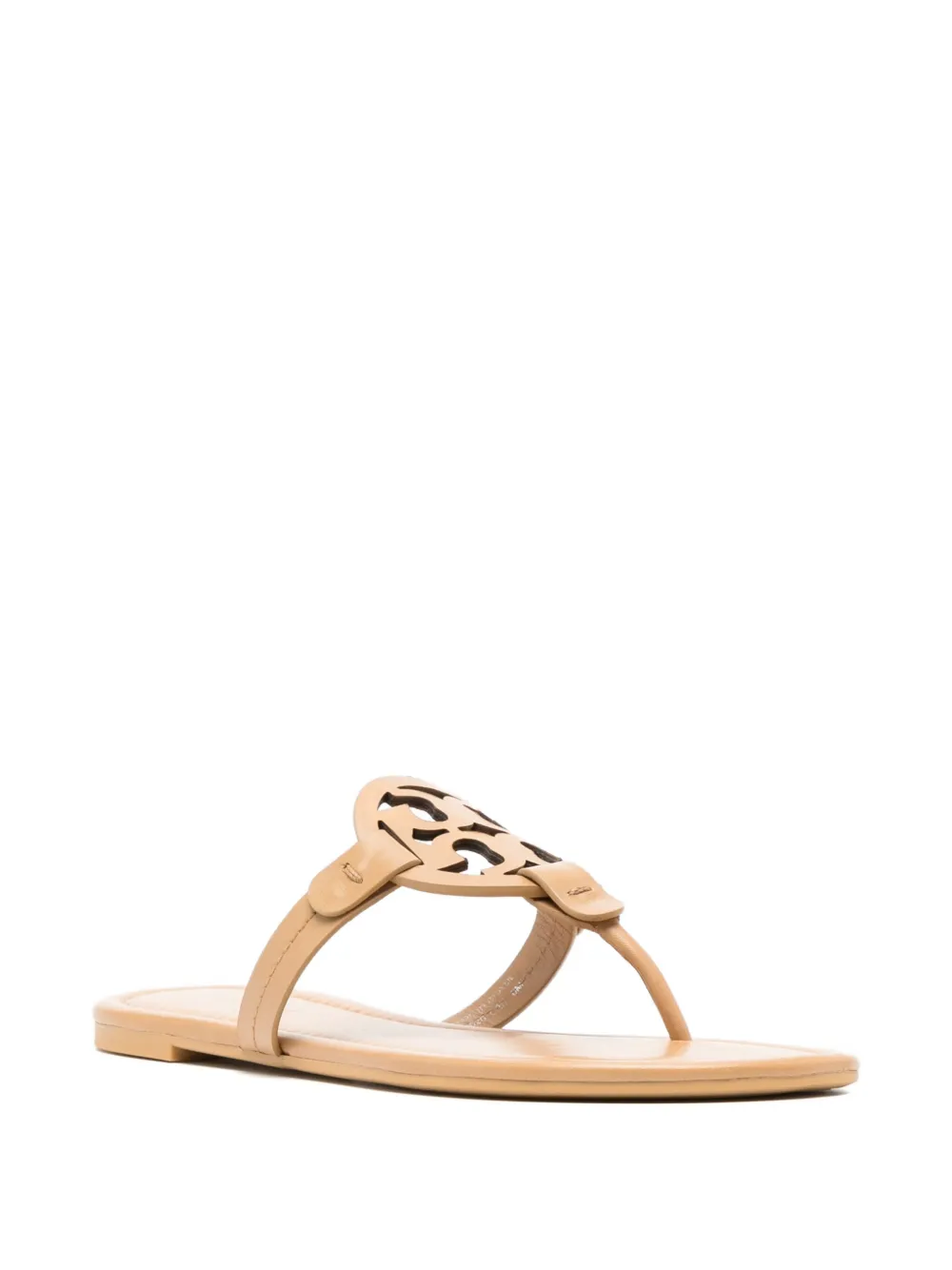 Tory Burch Miller flat sandals Brown