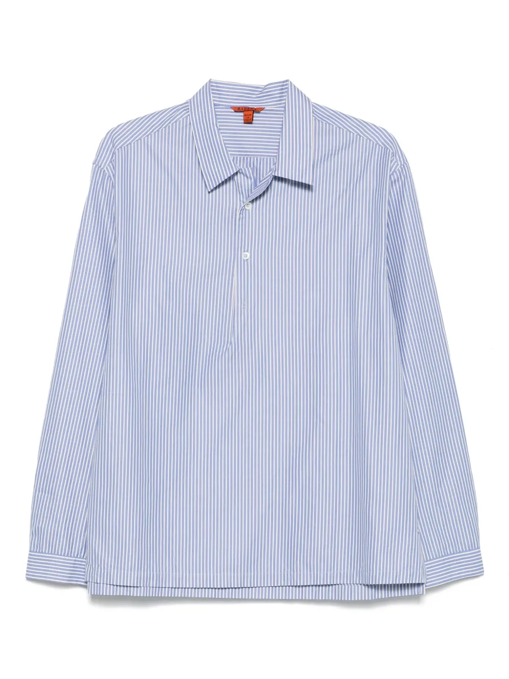 Barena striped cotton shirt - ブルー Barena striped cotton shirt - ブルー