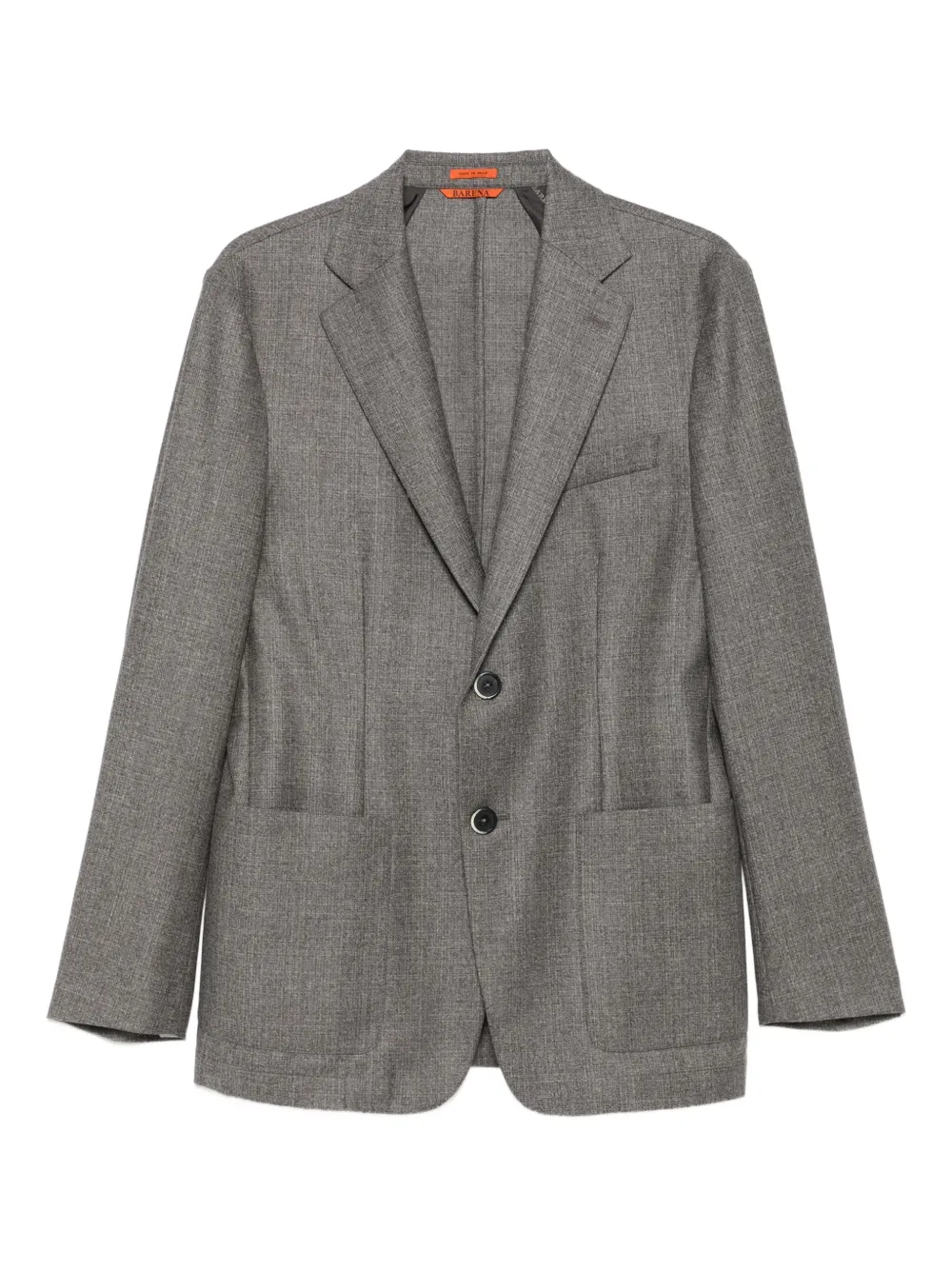 two-button wool blazer