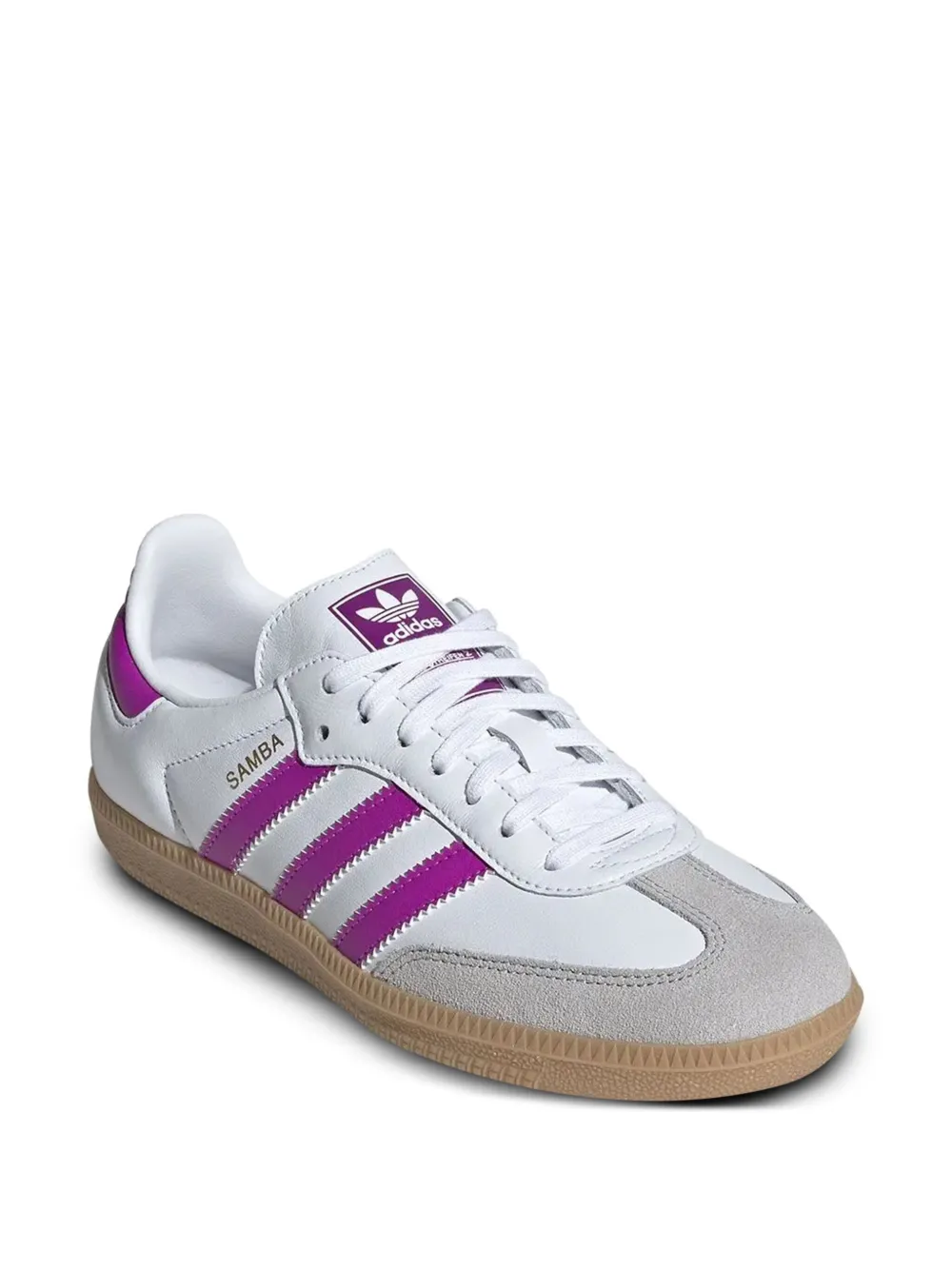 Adidas Samba OG GS White Purple sneakers - Wit