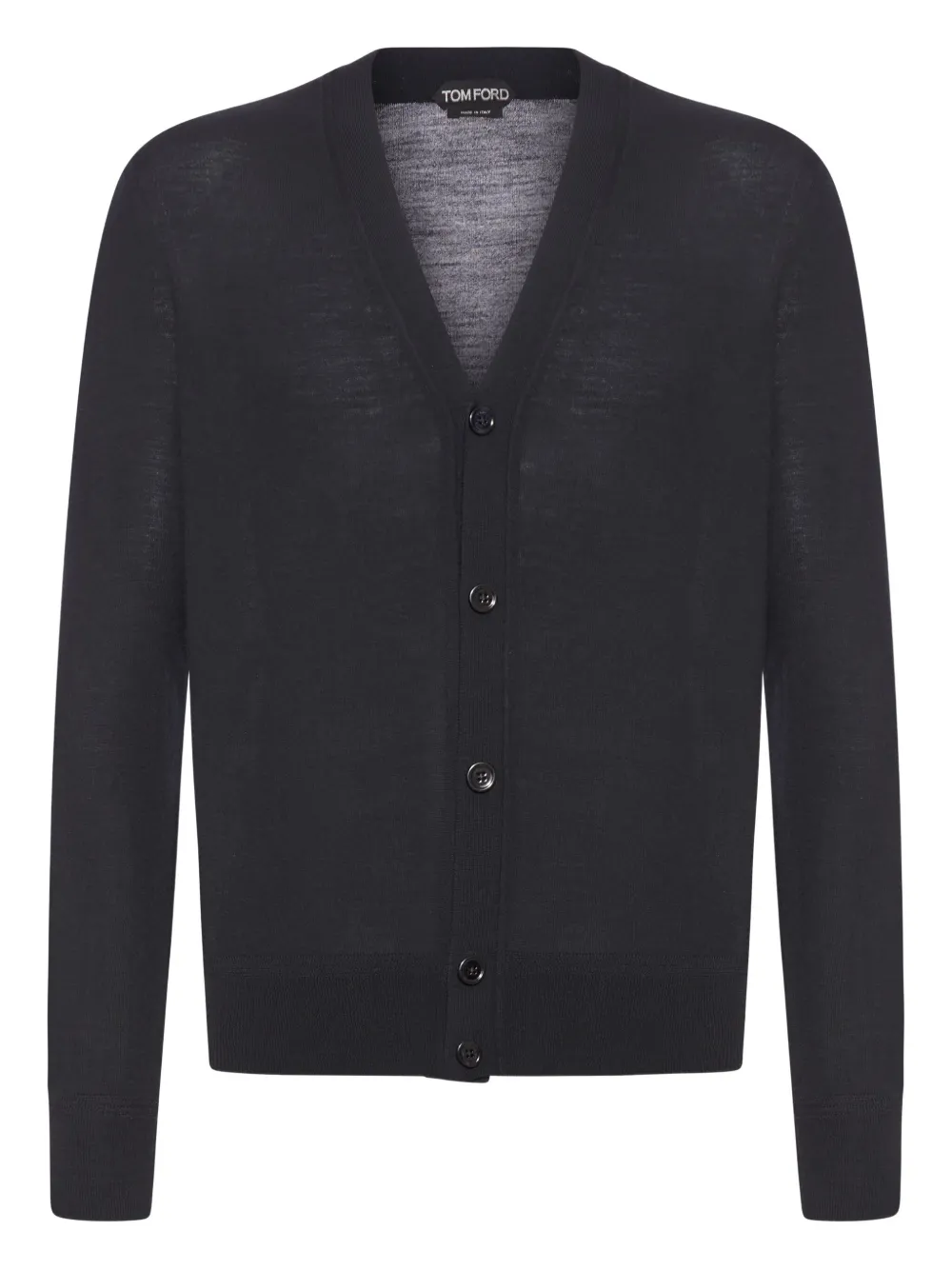 TOM FORD V-neck wool cardigan Zwart