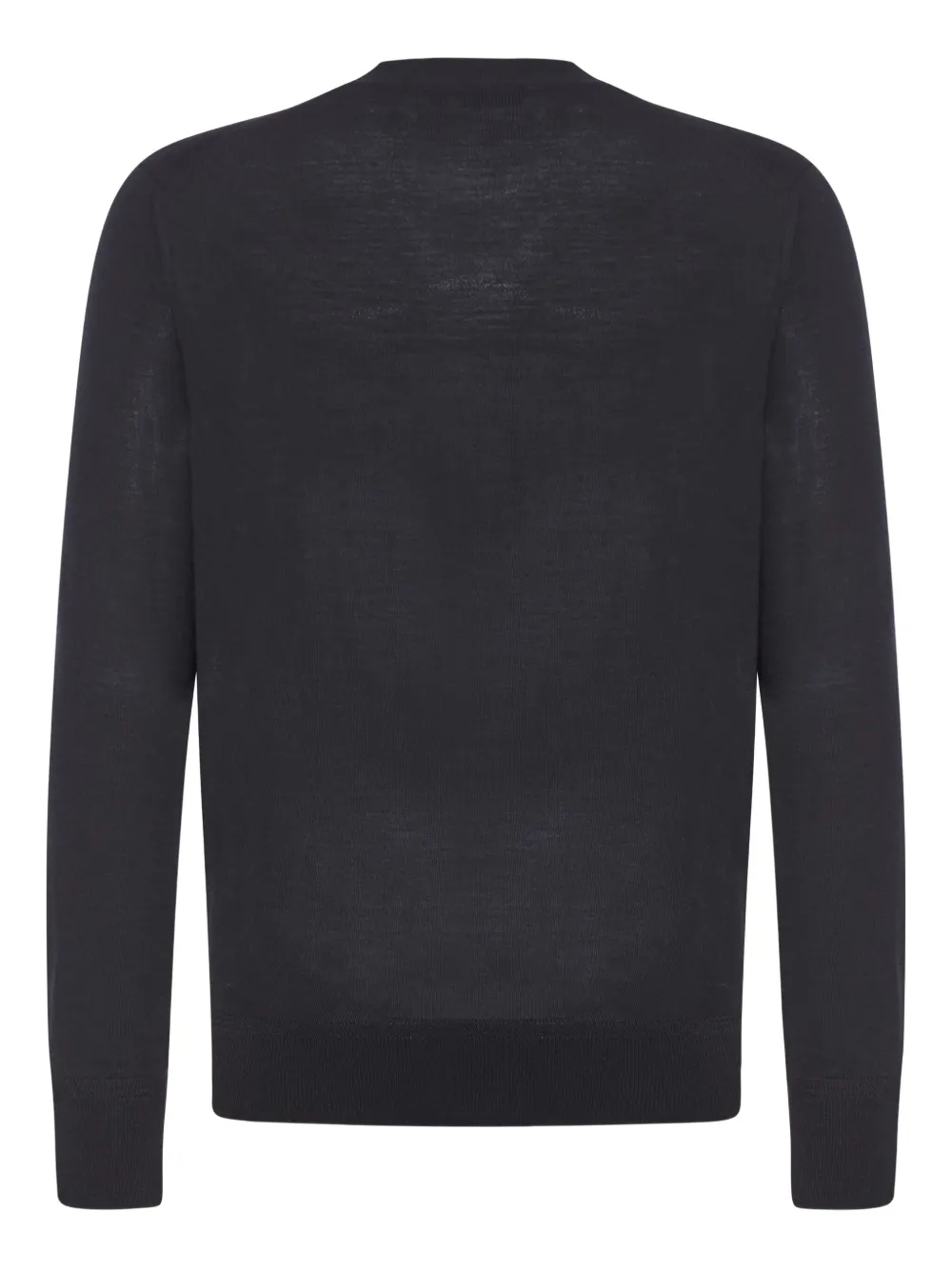 TOM FORD Wollen vest met V-hals Zwart