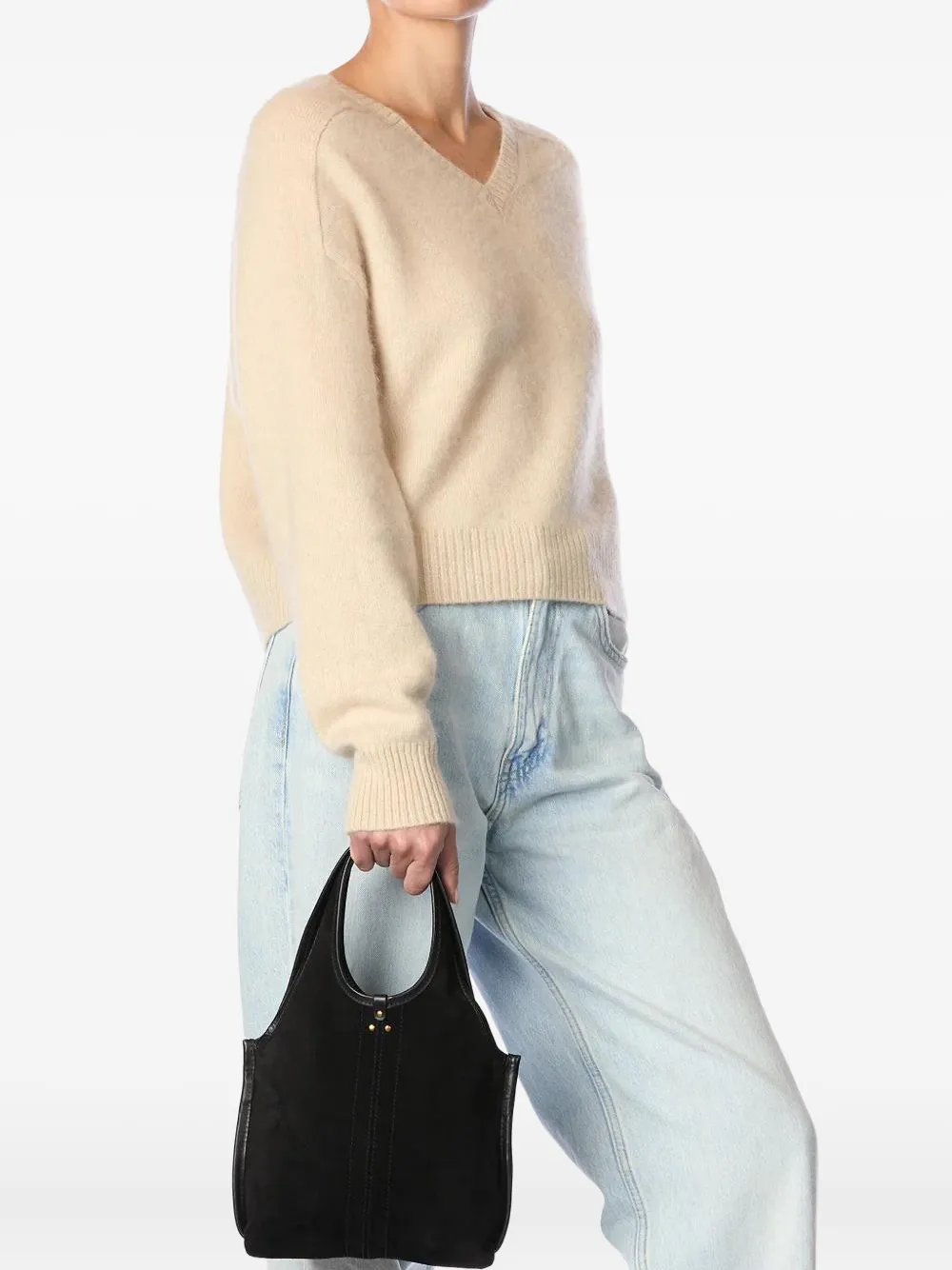 Jérôme Dreyfuss small Paco tote bag - Zwart