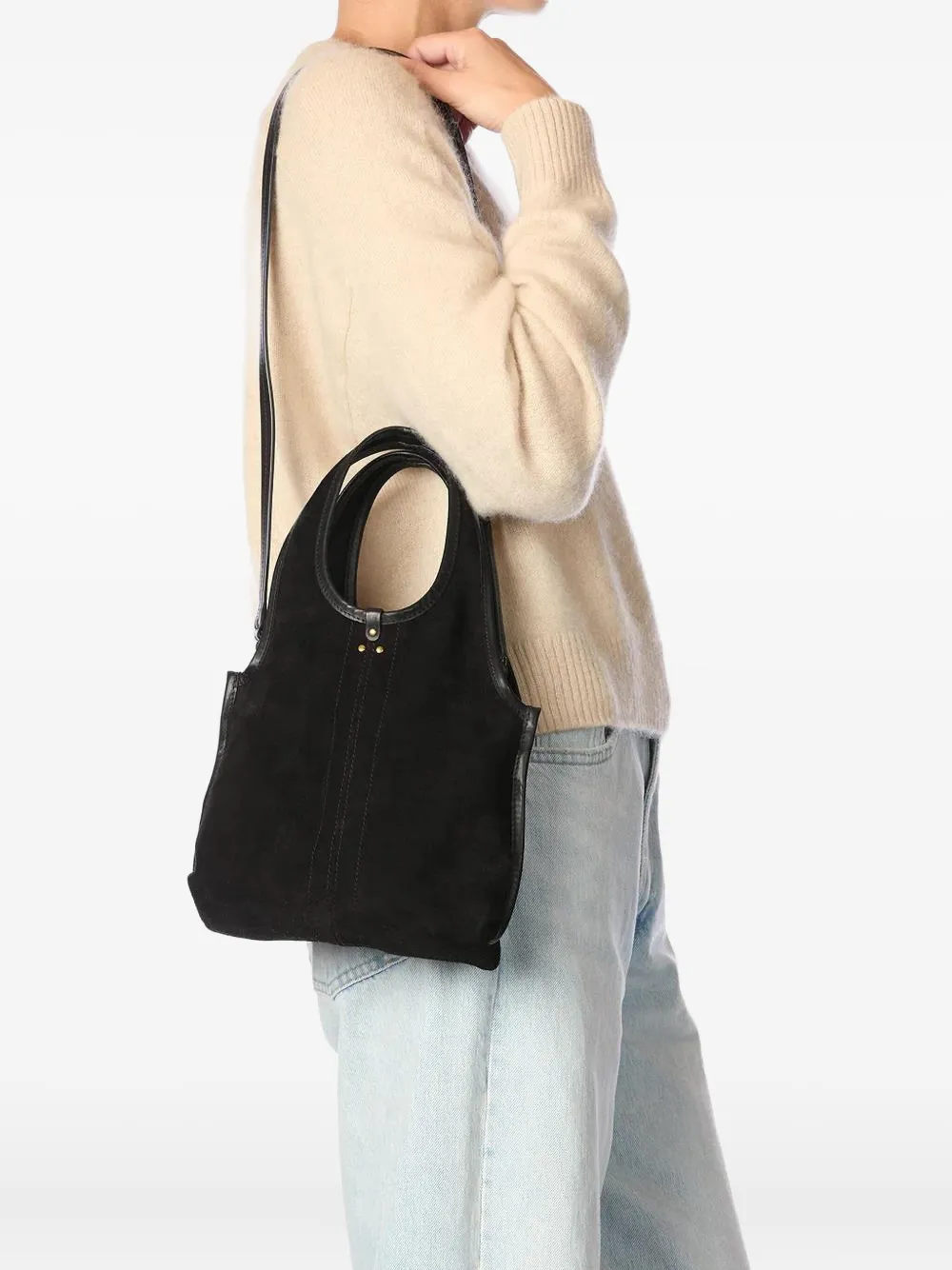 Jérôme Dreyfuss Kleine Paco shopper Zwart