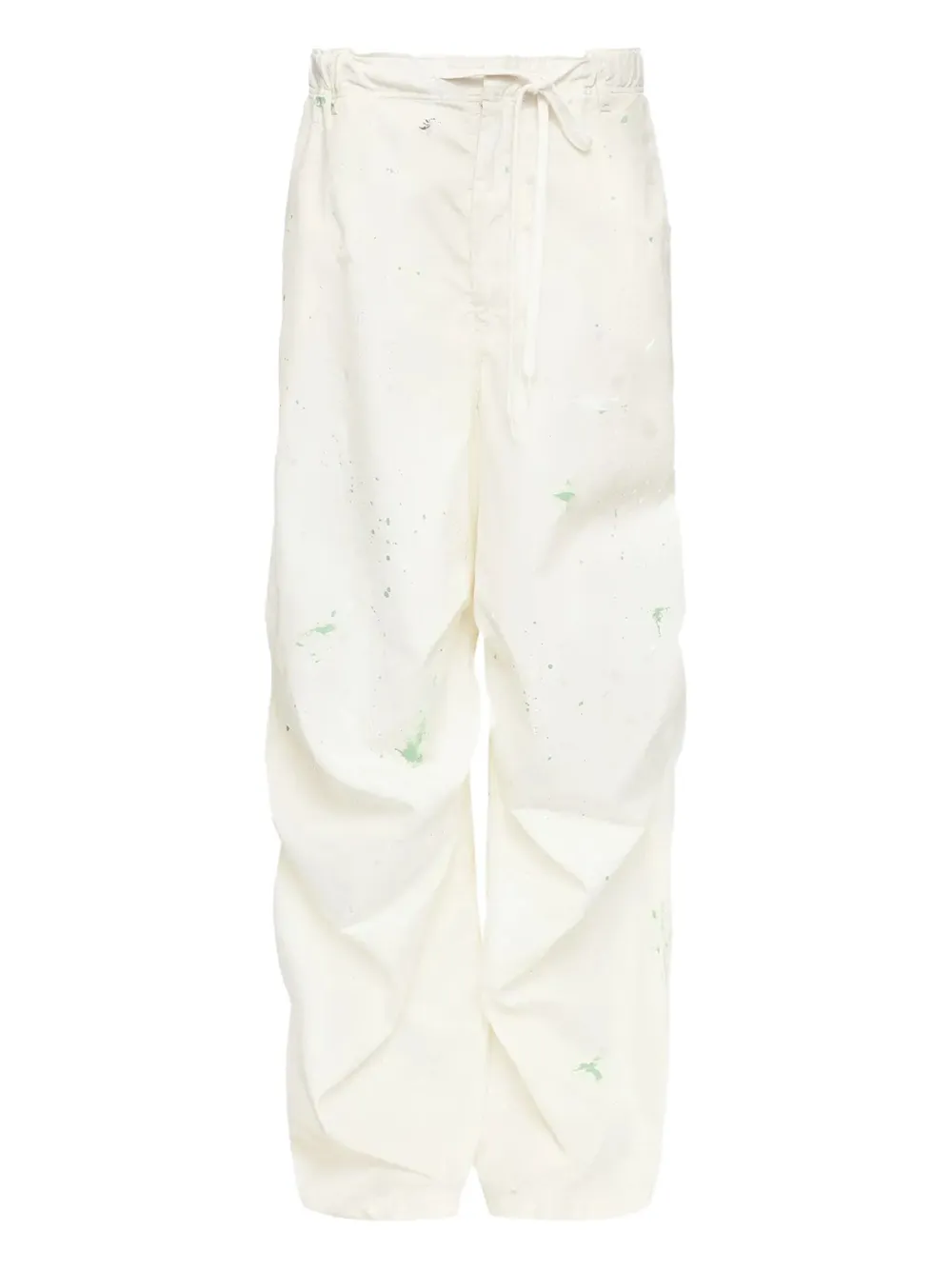 MM6 Maison Margiela Pantaloni sportivi Stadium con stampa - Bianco