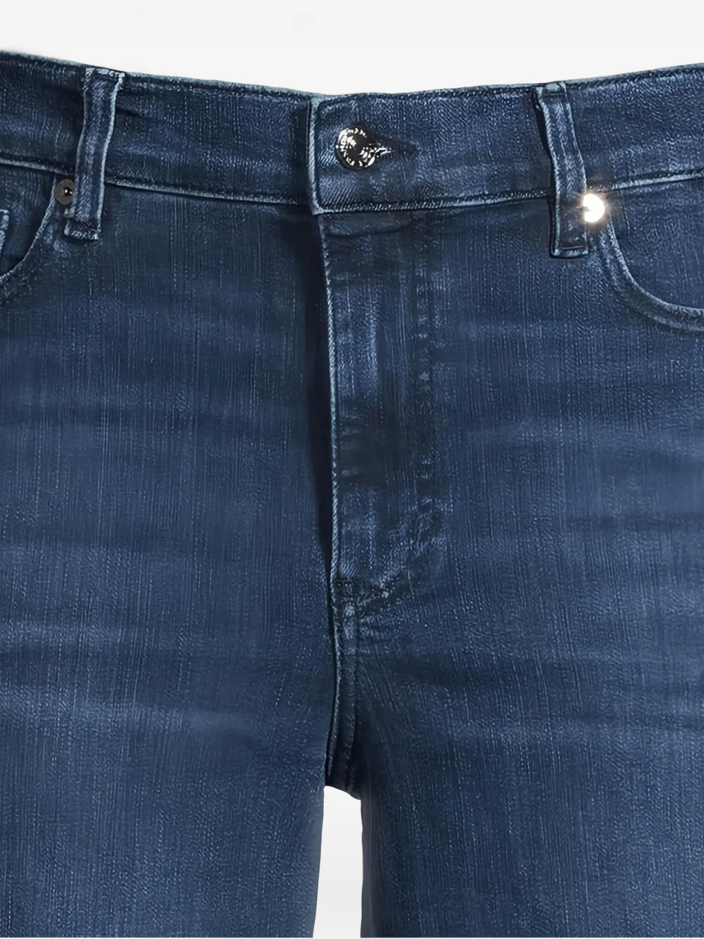 Frame Le Palazzo High-waisted Jeans In Blue