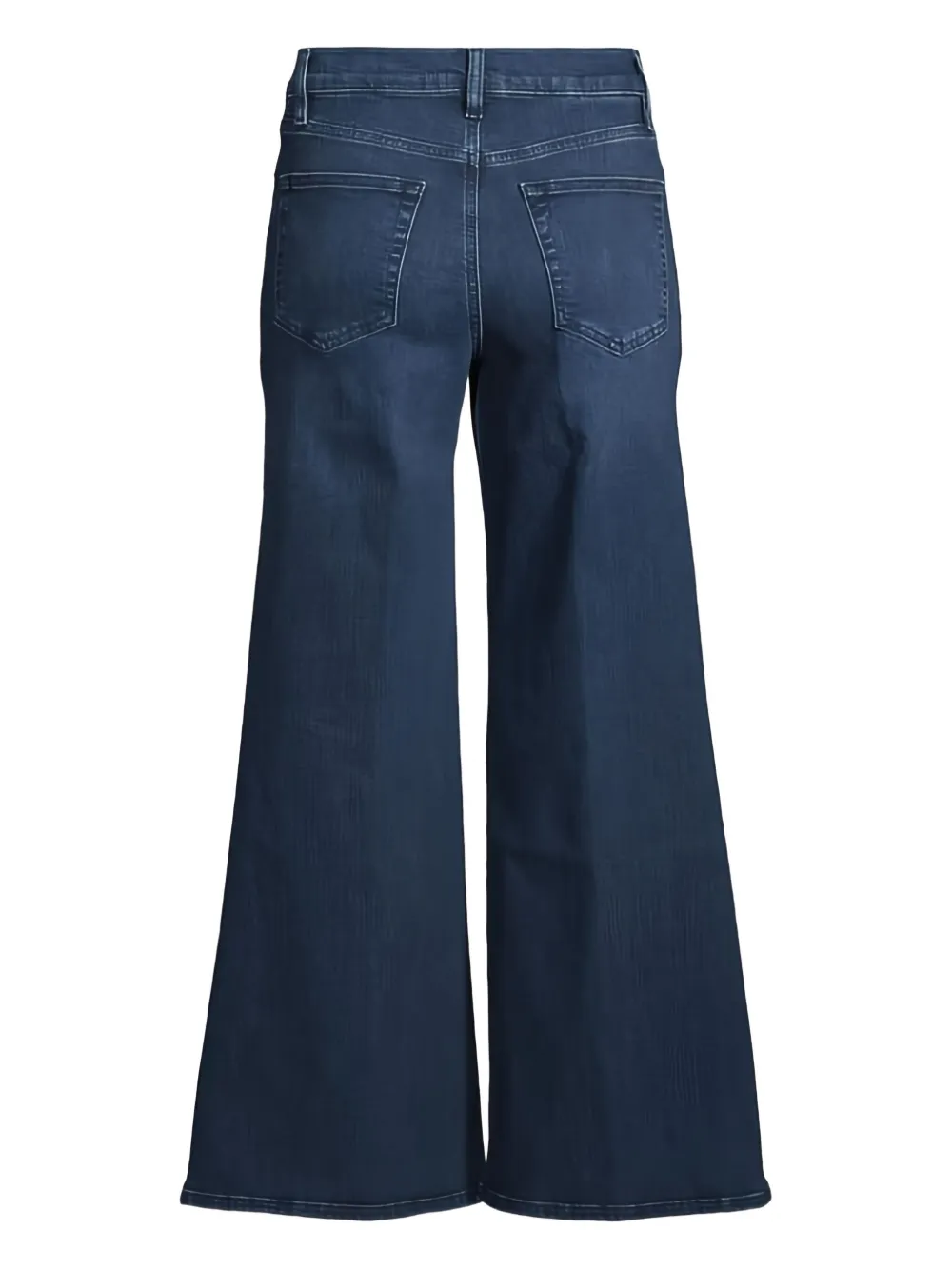 Frame Le Palazzo High-waisted Jeans In Blue
