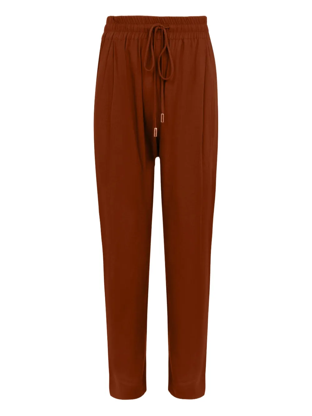 Lenny Niemeyer Pantaloni con coulisse e vita elasticizzata - 254/MARROM CAPUCCINO