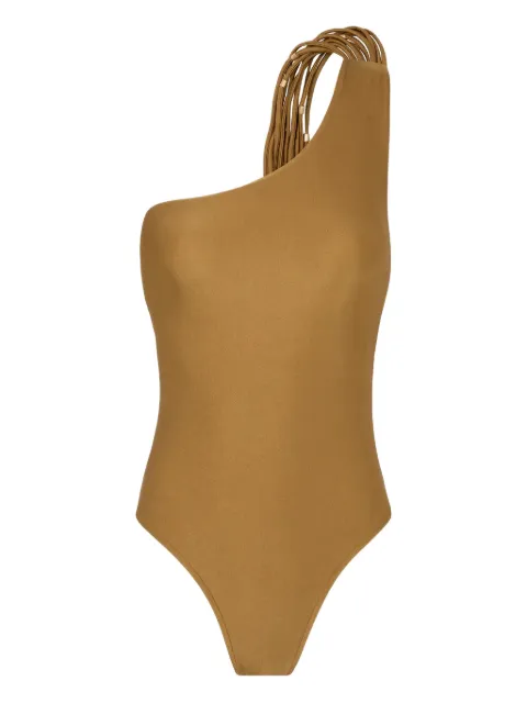 Lenny Niemeyer traje de baño con hombro descubierto