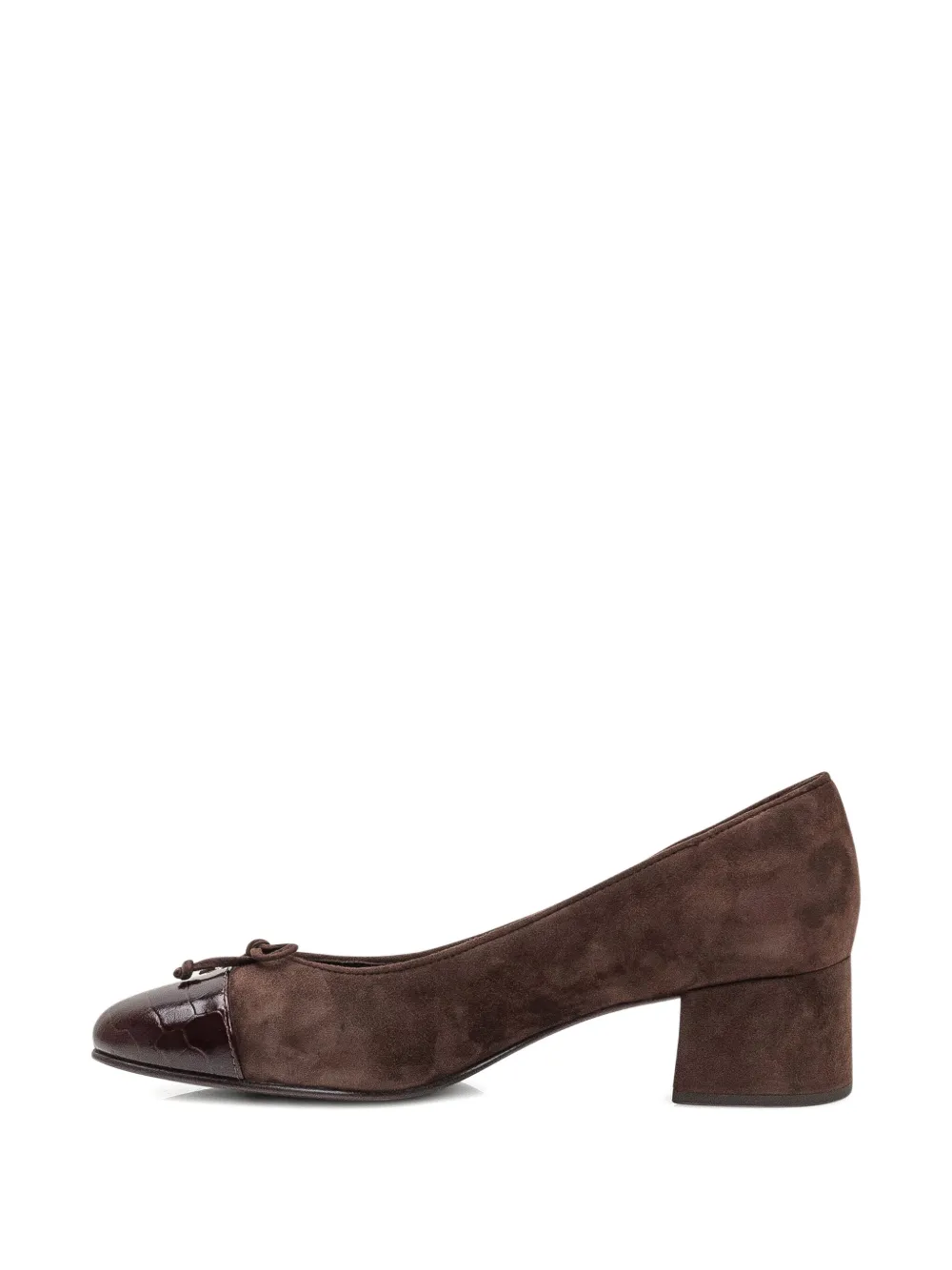 Tory Burch Cap-toe Suede Pumps
