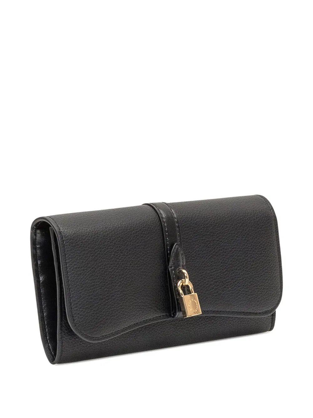 Stella McCartney Ryder padlock-detail wallet Zwart