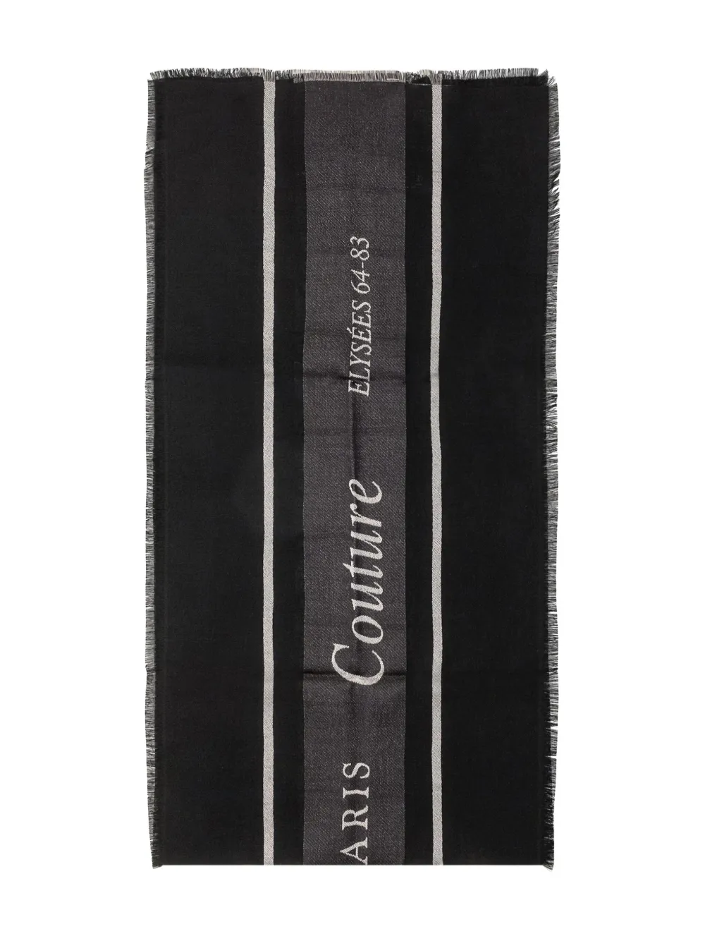 Balmain Kids Sjaal met logo Zwart