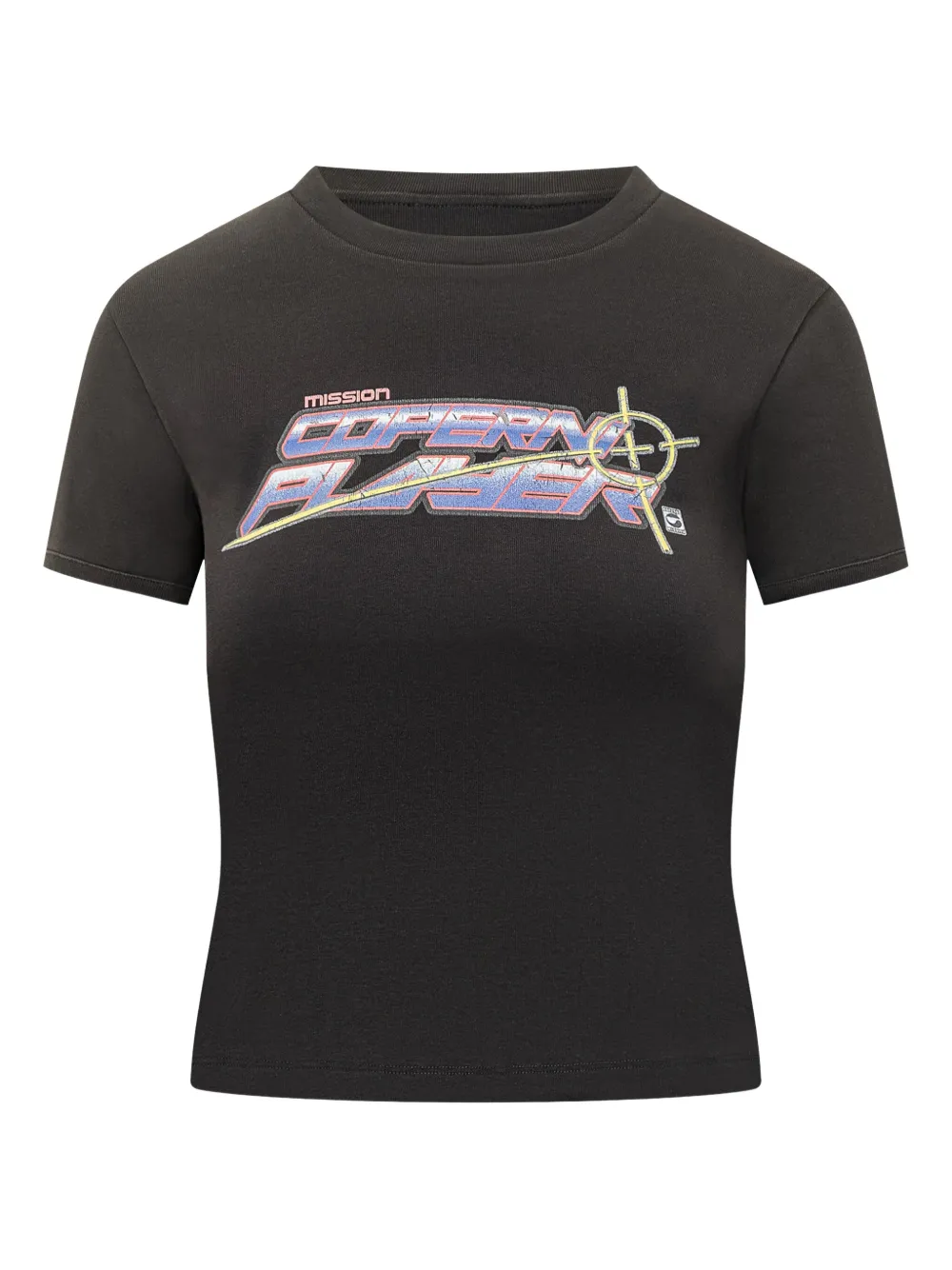 Coperni slogan graphic T-shirt Zwart